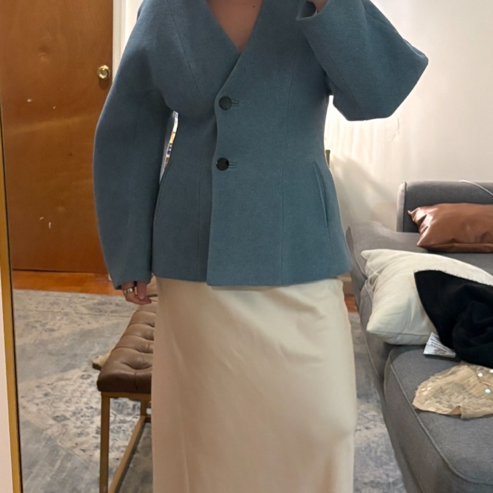 Ganni Twill Blazer
